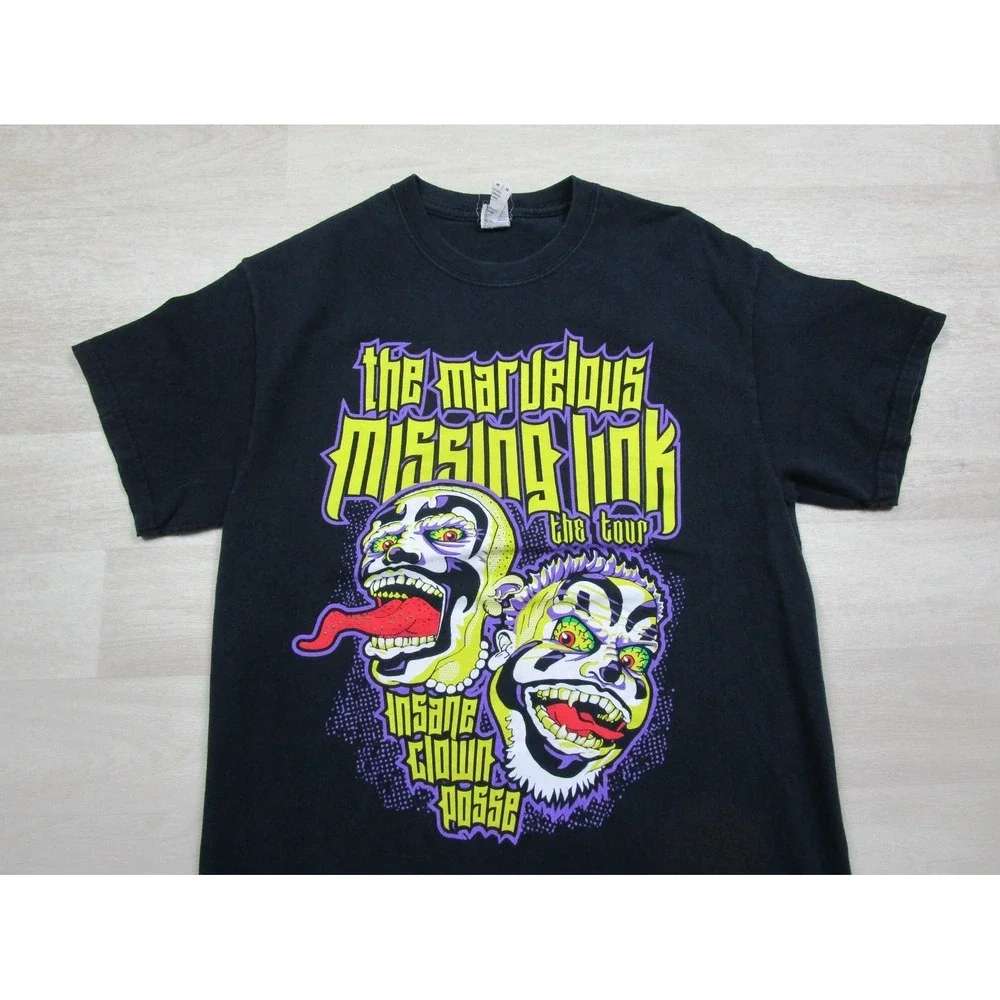 ICP Concert T Shirt (M) The Marvelous Missing Link Tour Hatchetman Juggalo Blaze